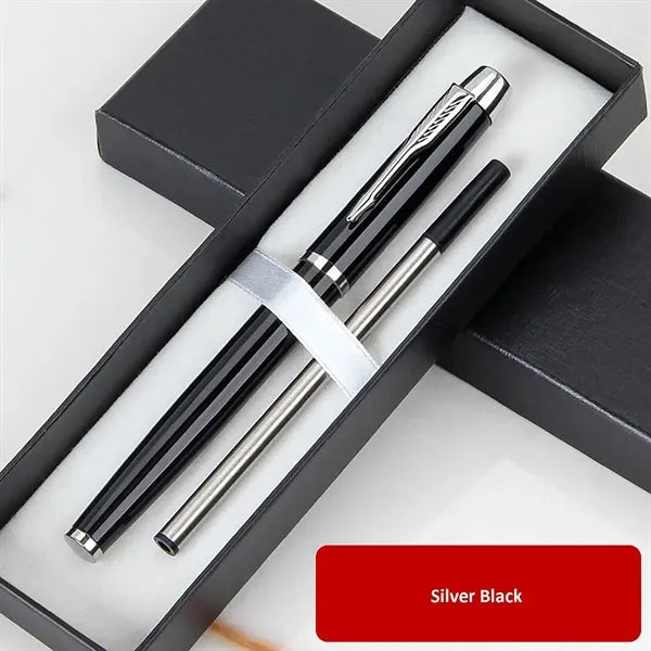 Stunning Black Chrome Metal Business Pen