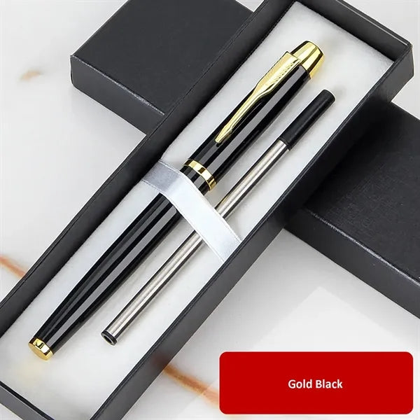Stunning Black Chrome Metal Business Pen