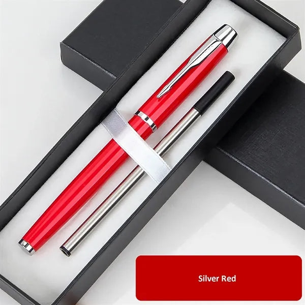 Stunning Black Chrome Metal Business Pen