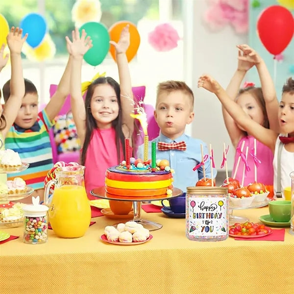Happy Birthday Natural Soy Wax Vanilla Scented Candles