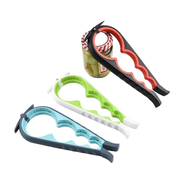 Multifunctional 4 in 1 Household Bottle Opener