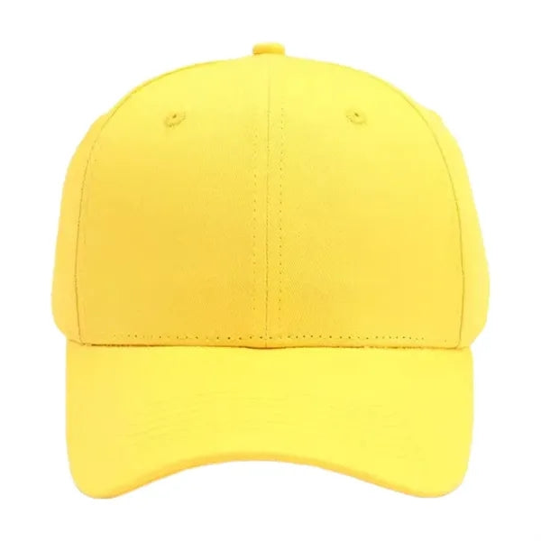 Low Profile Hats Plain Relaxed Fit Strapback Caps