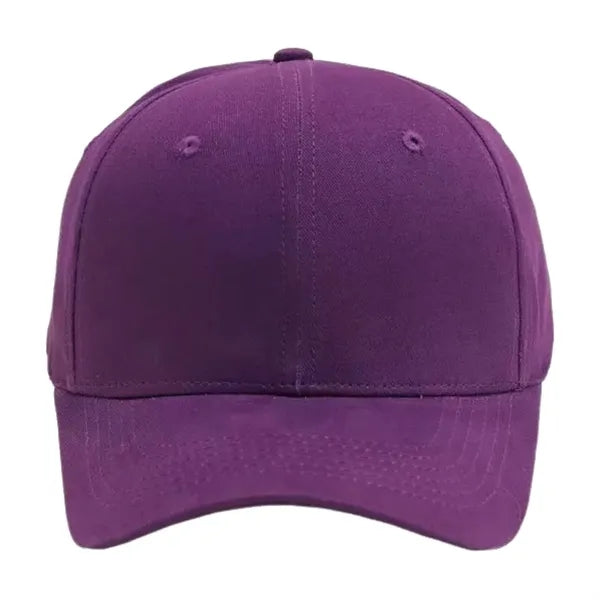 Low Profile Hats Plain Relaxed Fit Strapback Caps