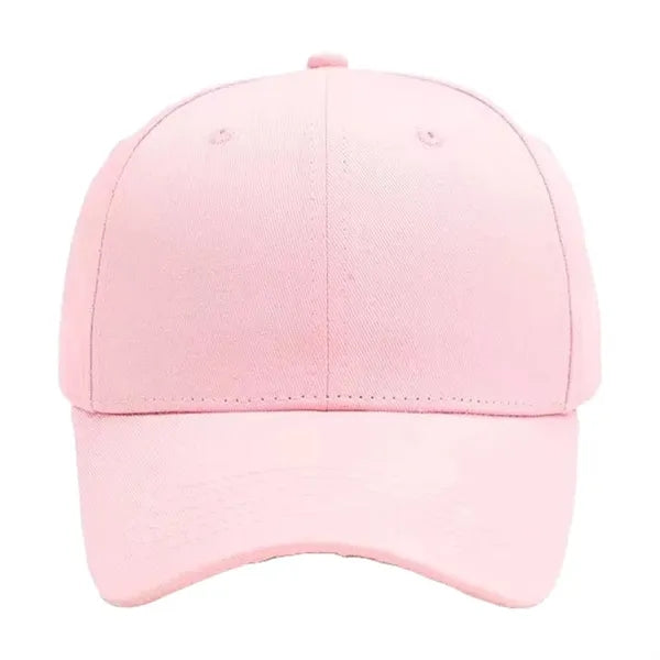 Low Profile Hats Plain Relaxed Fit Strapback Caps
