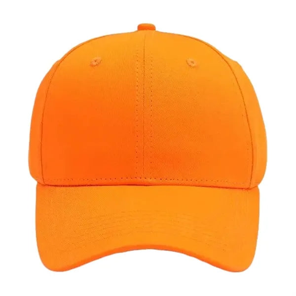 Low Profile Hats Plain Relaxed Fit Strapback Caps