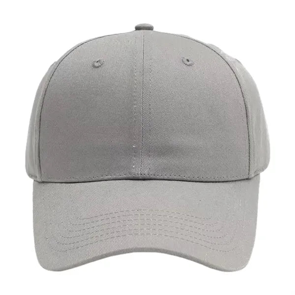 Low Profile Hats Plain Relaxed Fit Strapback Caps