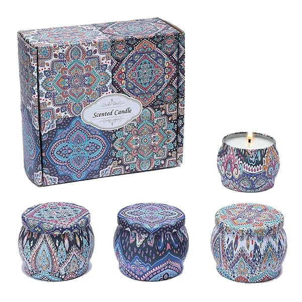 Scented Candle Set 4 Pack