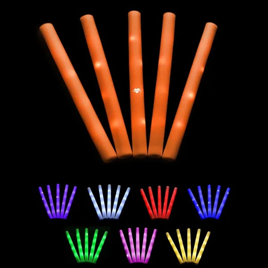 Colourful Sponge Foam Glow Stick