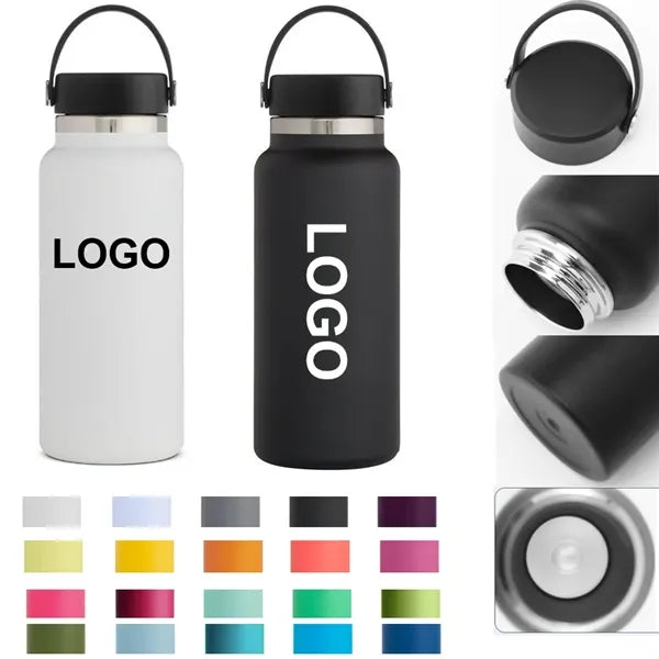 32oz Vacuum Insulated Stainless Steel Water Bottle
