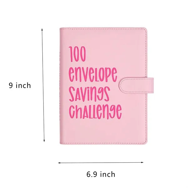 100 Envelope Money Saving Challenge Binder