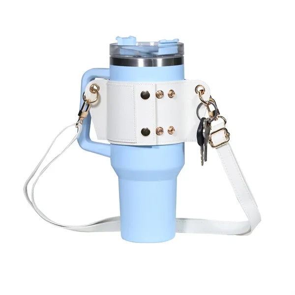 30/40oz Leather Cup Holder