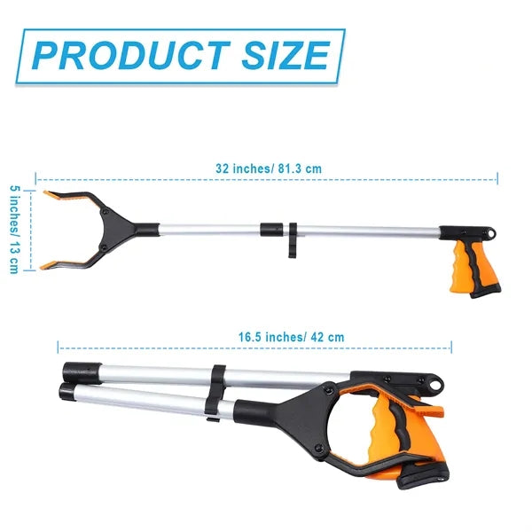 Foldable Grabber Reacher Tool With Magnetic