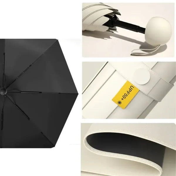 Mini Travel Sun Umbrella with Case