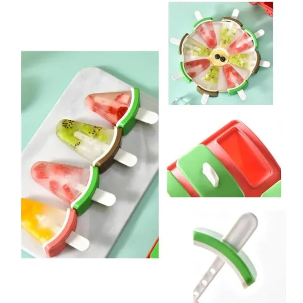 Popsicle Molds 4Pieces Silicone