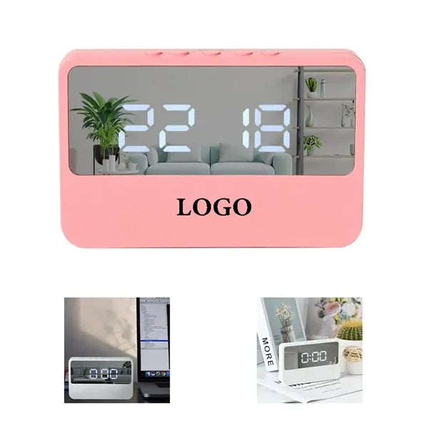LED Mirror Clock