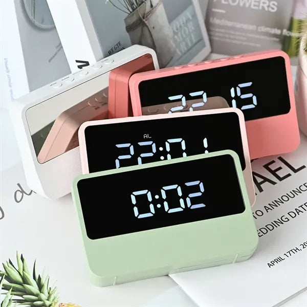 LED Mirror Clock