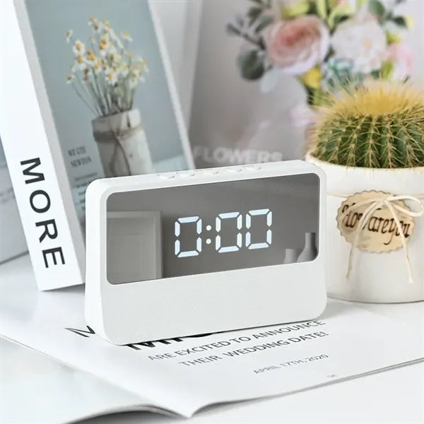 LED Mirror Clock