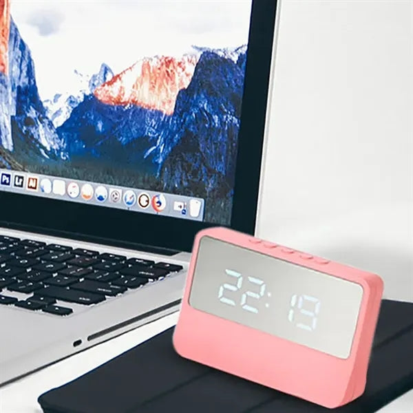 LED Mirror Clock