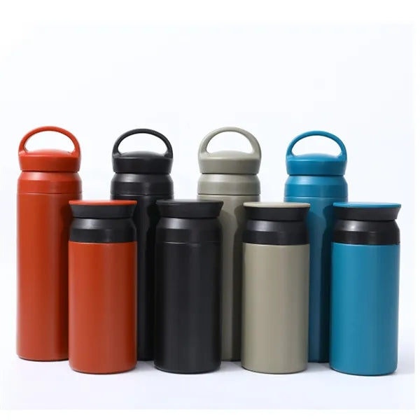 12 oz/16 oz Travel Flask Tumbler Car Coffee Mug With Lid