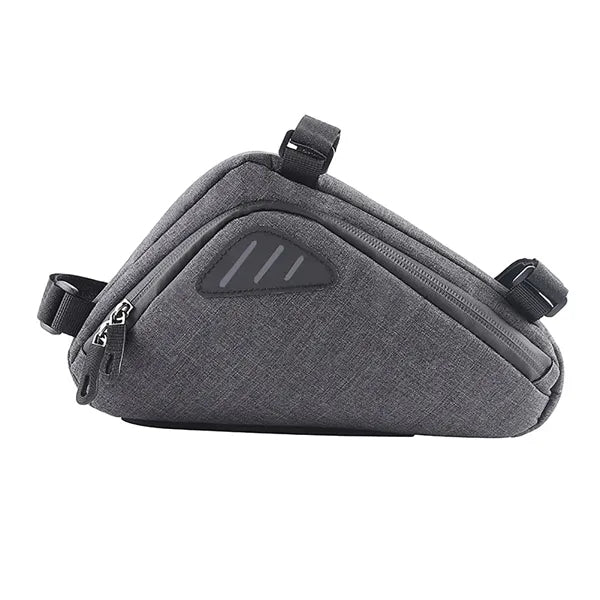 Waterproof Bicycle Frame Bag with Reflective Triangle