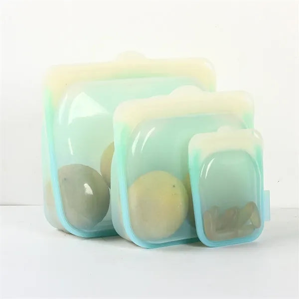 Gradient Color Silicone Food Storage Bag