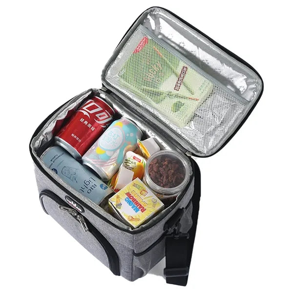 Double Layer Thermal Insulation Picnic Portable Lunch Bags