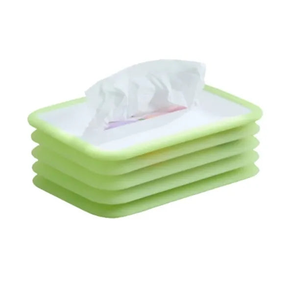 Silicone Folding Luminous Tissue Box