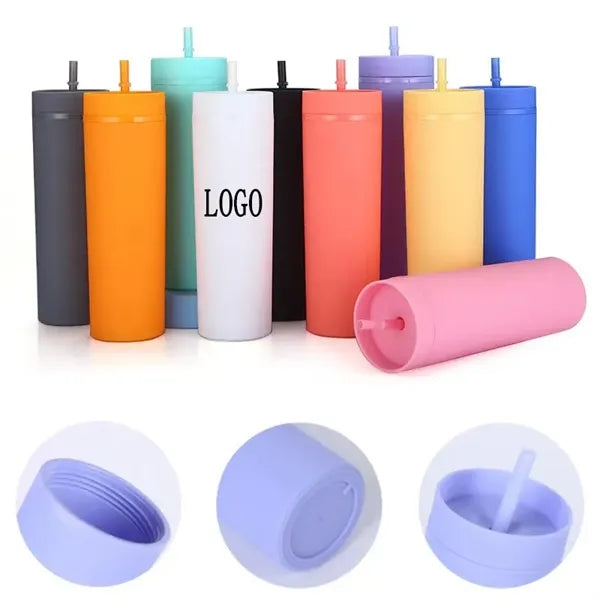 16oz Double Wall Slim Tumblers
