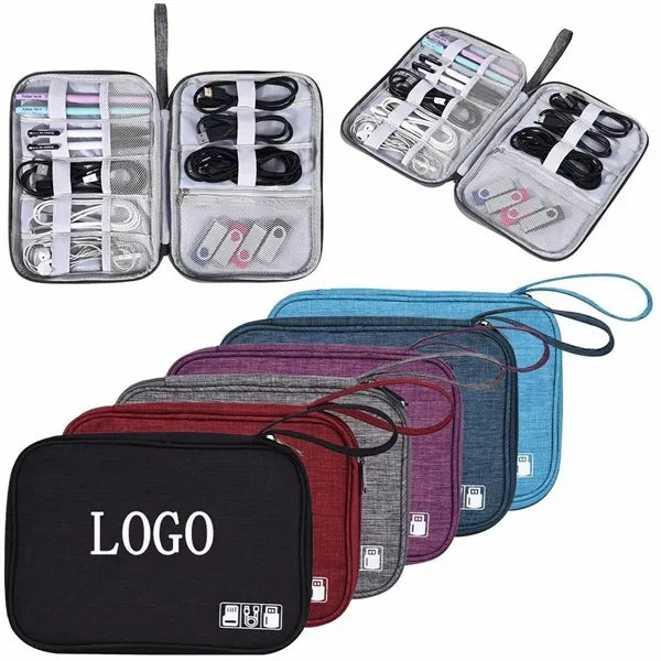 Electronics Cable Organizer Bag