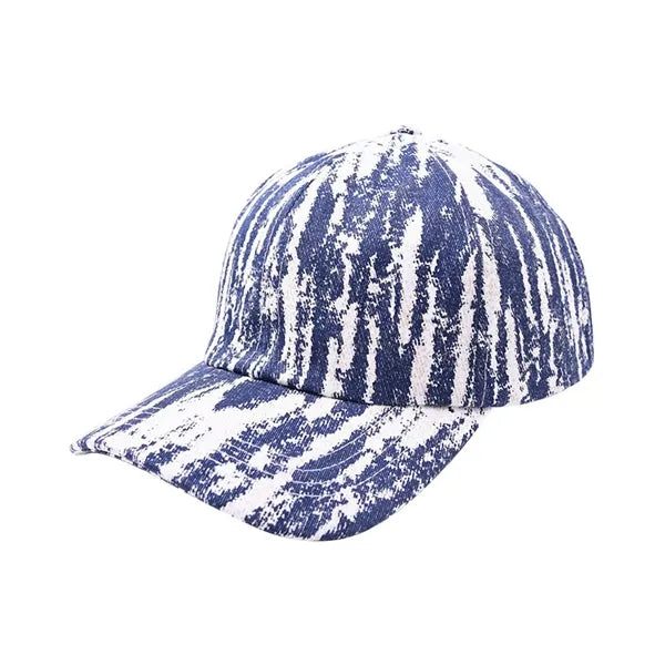 Tie Dye Printed Baseball Cap