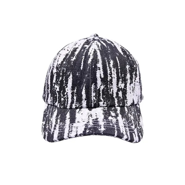 Tie Dye Printed Baseball Cap