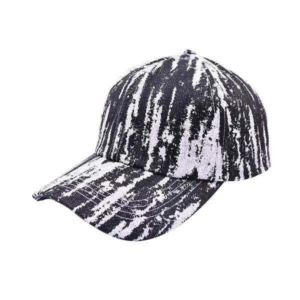 Tie Dye Printed Baseball Cap