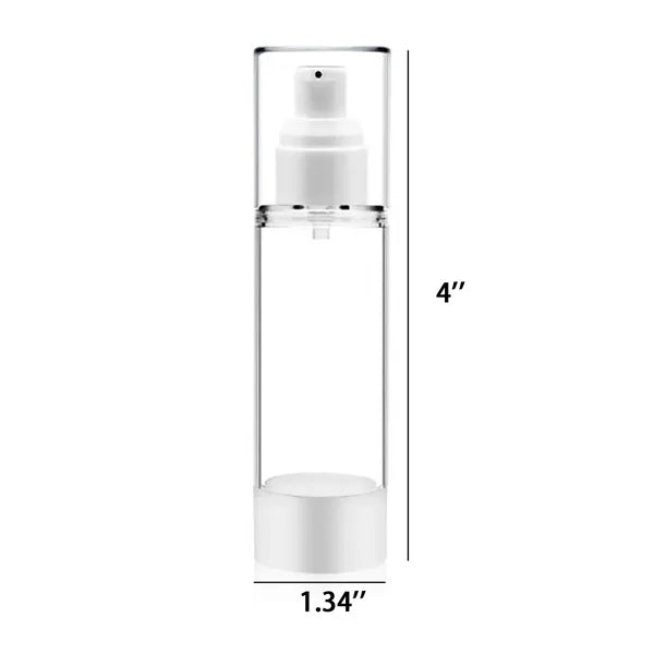 Vacuum Plastic Lotion Bottles with Dispenser