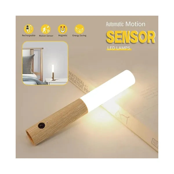 Wooden Motion Sensor Night Lights