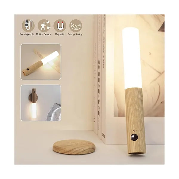 Wooden Motion Sensor Night Lights
