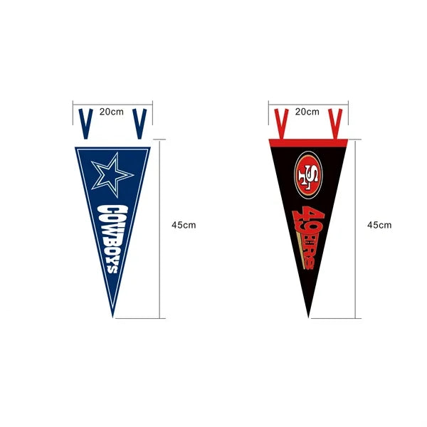 Single-Sided Felt Pennant