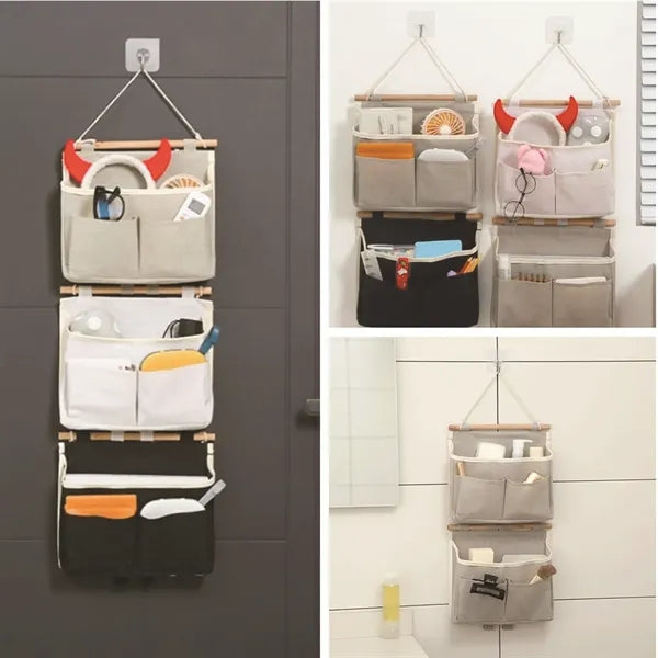 Foldable Cotton Wall Organizer Hanging