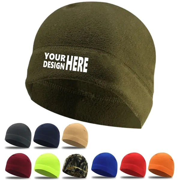 Fleece Beanie Warm Skull Cap