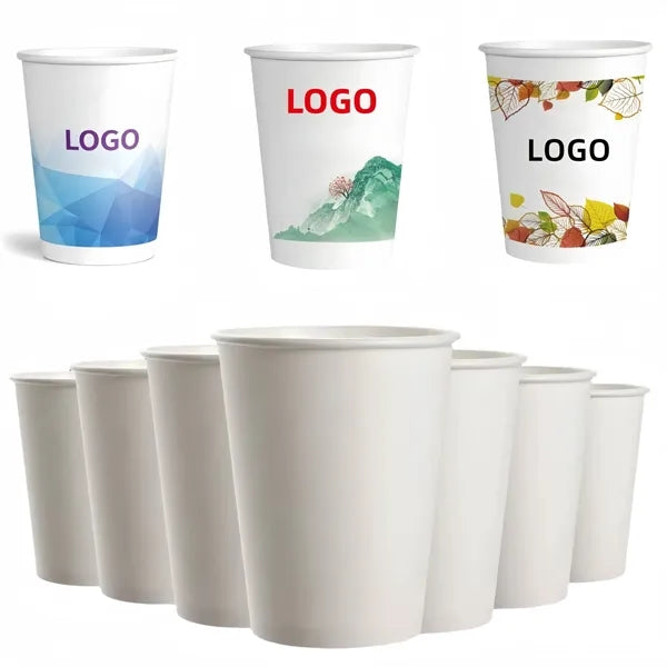 Full Color 9 oz Disposable Paper Cup