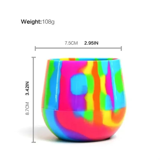 13 OZ Unbreakable Silicone Wine Cup