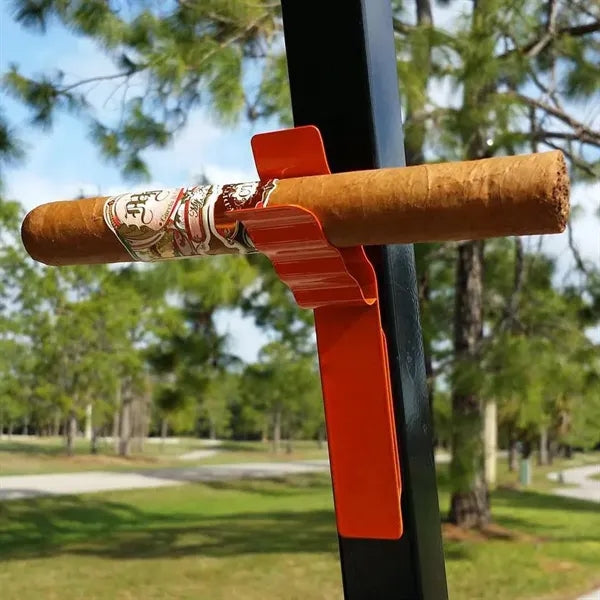Outdoor Durable Mn Steel Cigar Clip Holder