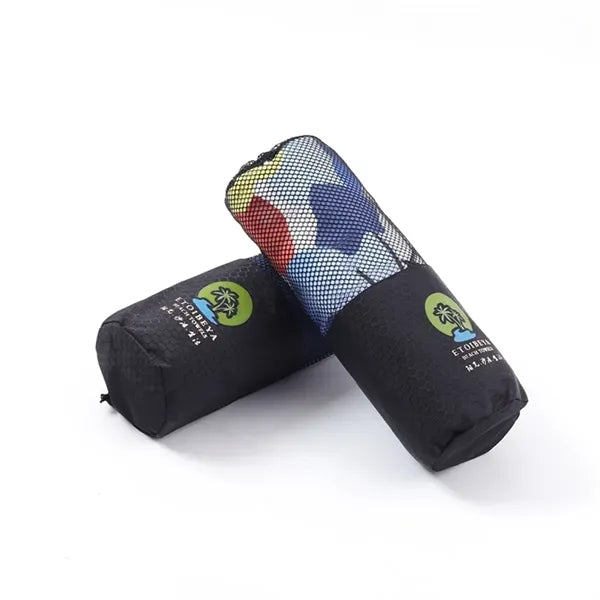 Sublimated Yoga Mat Towel Quick Dry