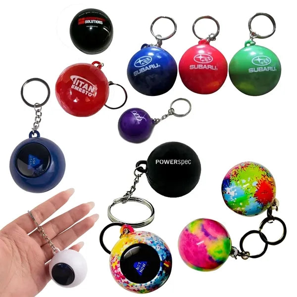 Mini Magic 8-ball Keychain Custom