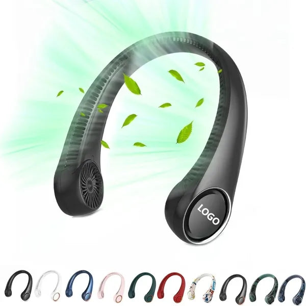 4000mAh Rechargeable Portable Neck Fan