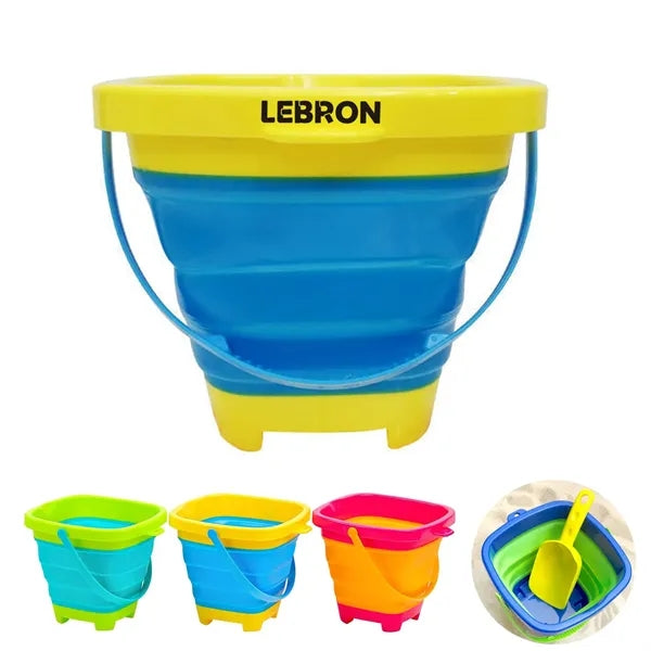 Plastic Beach Sand Shovel and Pail