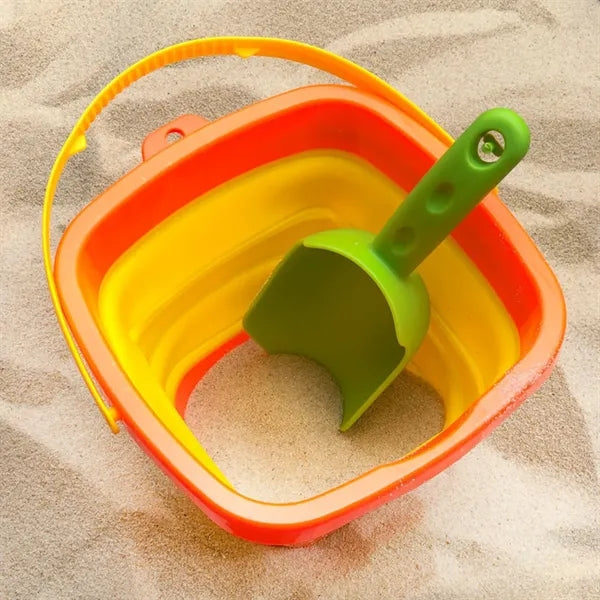 Plastic Beach Sand Shovel and Pail