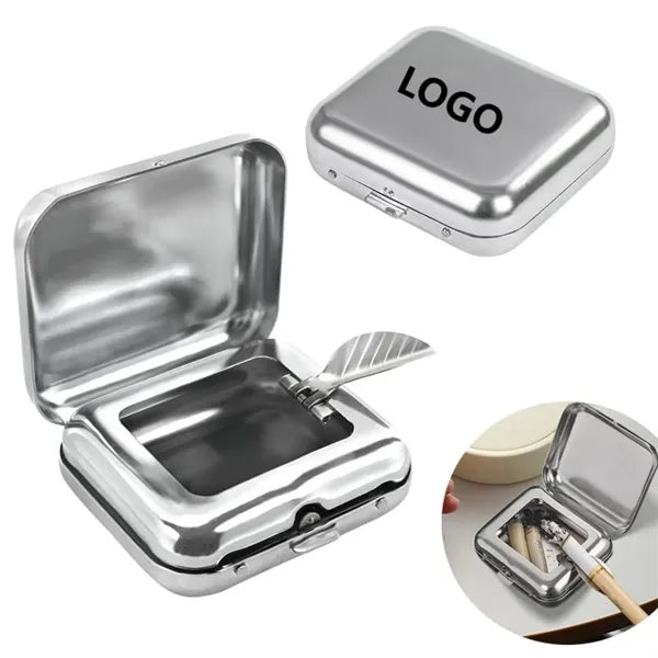 Mini Stainless Steel Portable Ashtray