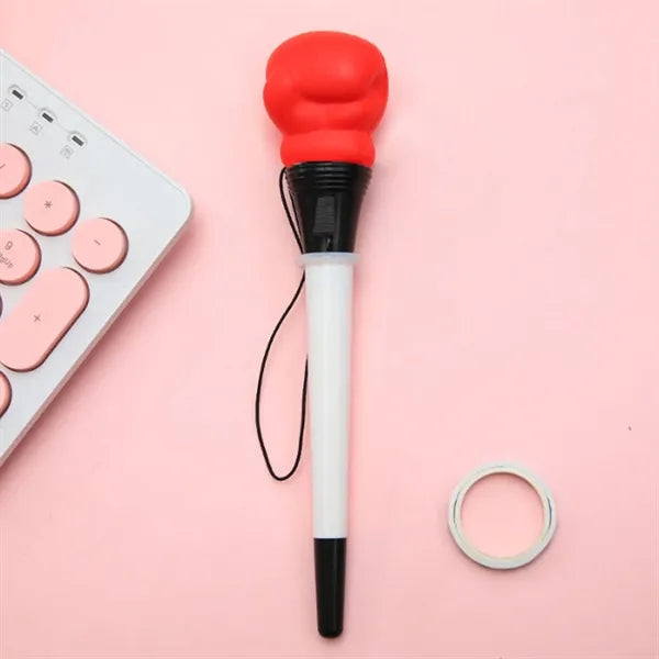 Red Pop Top Boxing Glove Ballpoint Pen