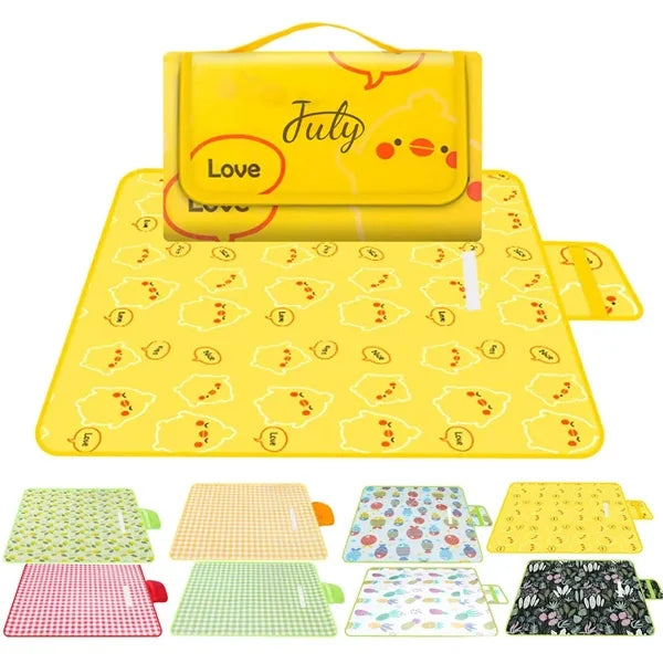 Lightweight Non-woven Picnic Blankets with Carry Handle