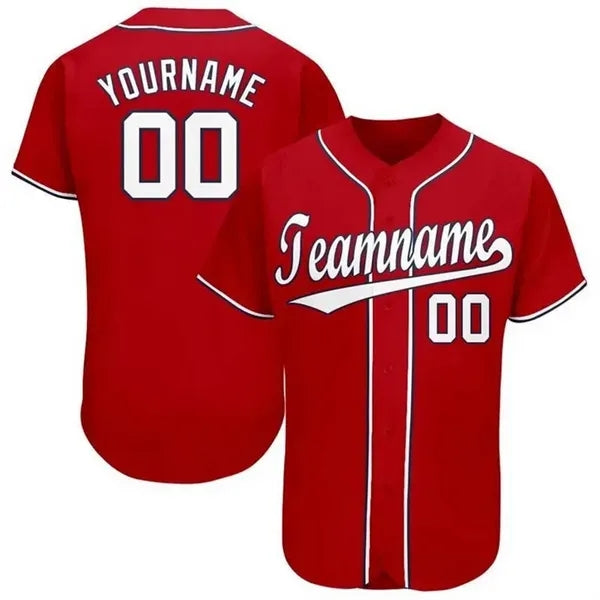 Button-up Baseball Jersey (Full-color Dye Sublima